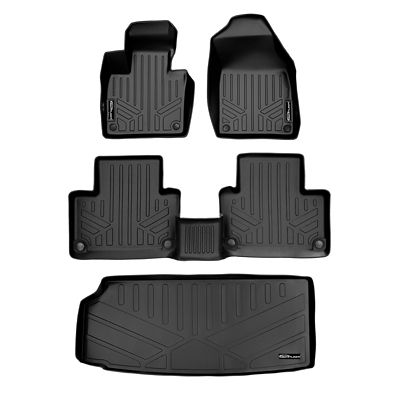 SMARTLINER 2 Rows Custom Fit Floor Liners Compatible with 2012-2016 Honda CR-V, Gasoline