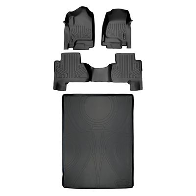 SMARTLINER 1st Row Custom Fit Floor Liners Compatible with 2022-2026 Kia Carnival, Gasoline