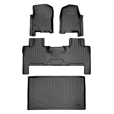 SMARTLINER 1st Row Custom Fit Floor Liners Compatible with 2009-2017 Audi Q5, Gasoline