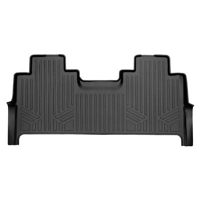 SMARTLINER 3 Rows Custom-Fit Floor Liners for 2013-2015 Dodge Durango Gasoline 7-Passenger TrimLine for 2nd-Row Center Console