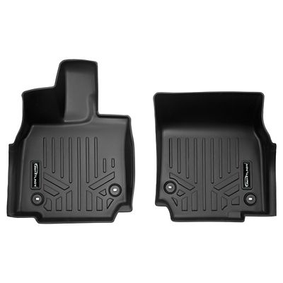 SMARTLINER 2nd Row Custom Fit Floor Liners for 2017-2025 Ford F250 SuperCrew, Gasoline, Carpet, No Rear Under Seat Storage