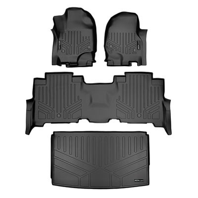 SMARTLINER 2 Rows Custom Fit Floor Liners Compatible with 2019-2024 Infiniti Q50, Gasoline