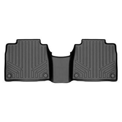 SMARTLINER 2 Rows Custom Fit Floor Liners Compatible with 2022-2025 Ford F-150 Lightning, Electric, and Vinyl, 1st Row Buckets