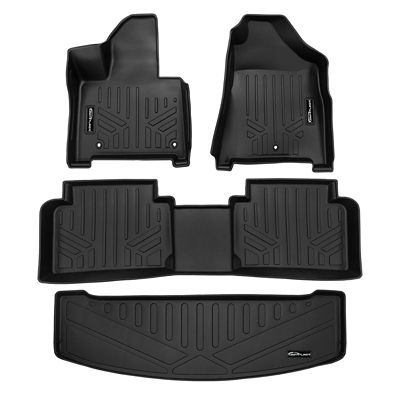 SMARTLINER 2nd Row Custom Fit Floor Liners Compatible with 2023-2026 BMW X5 40i 5 Passenger and 2 Door, Gasoline