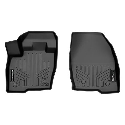 SMARTLINER 3 Rows Custom-Fit Floor Liners for 2007-2010 Ford Expedition Gasoline 7-Passenger 2nd Row Bucket Seats No Console