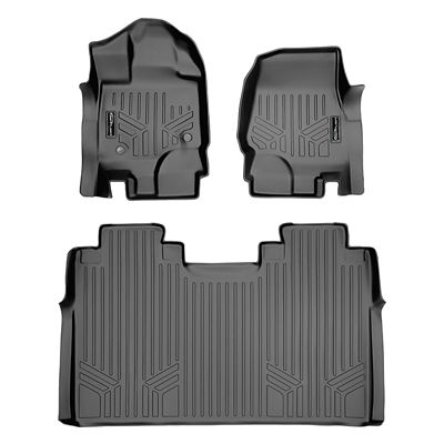 SMARTLINER Cargo Custom Fit Floor Liners Compatible with 2014-2022 Land Rover Range Rover Sport, Hybrid, Excludes PHEV Models