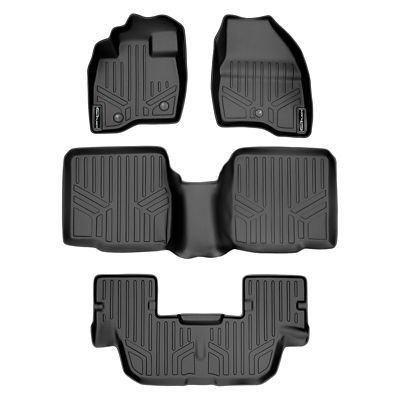 SMARTLINER 2 Rows Custom Fit Floor Liners Compatible with 2015-2017 BMW X3 28i, Gasoline
