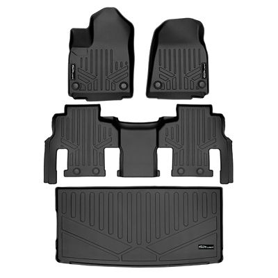 SMARTLINER Cargo Custom Fit Floor Liners Compatible with 2019-2025 Lexus UX, Hybdrid, Fits Subwoofer Version