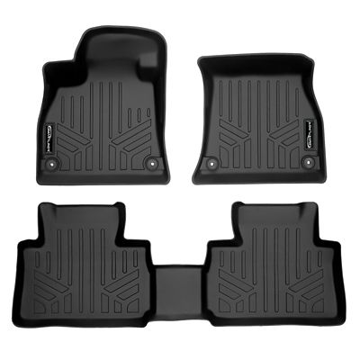SMARTLINER 3rd Row Custom Fit Floor Liners Compatible with 2024-2025 Mazda CX90 8 Passenger, Hybdrid, Fits 2nd Row Bench Seats