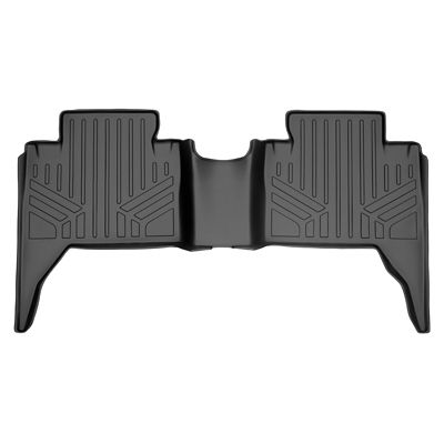 SMARTLINER Truck Bedliner Custom Fit Floor Liners Compatible with 2012-2015 Toyota Tacoma Double Cab, Gasoline, 5 ft Bed