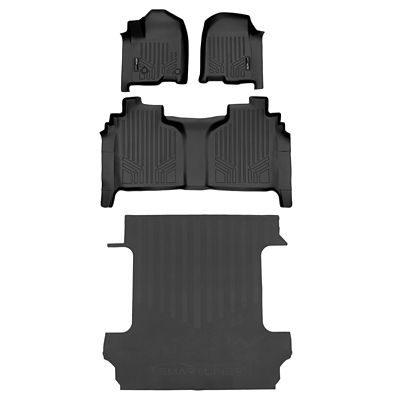 SMARTLINER 2 Rows Custom Fit Floor Liners Compatible with 2020-2025 Hyundai Venue, Gasoline