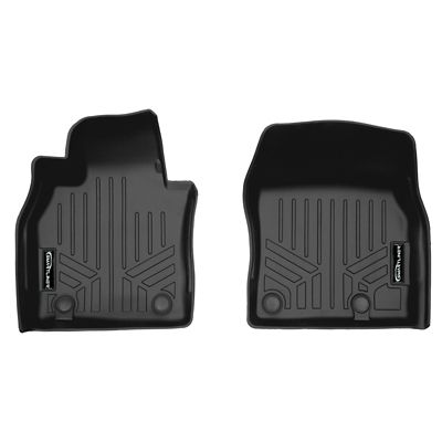 SMARTLINER 2nd Row Custom Fit Floor Liners for 2017-2025 Ford F-350 Super Cab, Gasoline, and Vinyl, 1st Row Bucket Seats