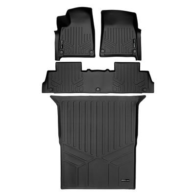SMARTLINER 1st Row Custom Fit Floor Liners Compatible with 2023-2025 Honda Civic Type R, Gasoline