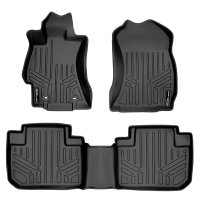 SMARTLINER Cargo Custom Fit Floor Liners Compatible with 2017-2022 Honda CR V, Gasoline, Lower Cargo Position, Side Pockets