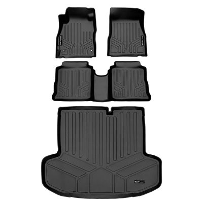 SMARTLINER 2nd Row Custom Fit Floor Liners Compatible with 2009-2017 Audi Q5, Gasoline