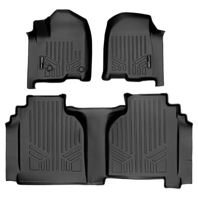 SMARTLINER Cargo Custom Fit Floor Liners Compatible with 2022-2024 Volvo XC60 Recharge, Plug-in Hybrid, Fits All Trims