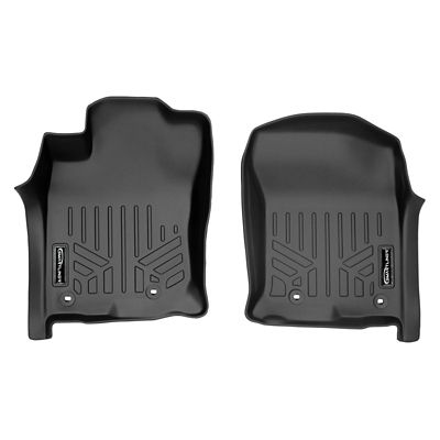 SMARTLINER 1st Row Custom Fit Floor Liners for 2017-2025 Ford F-250 Super Cab, Gasoline, CarpetOver The HumpBench Seats
