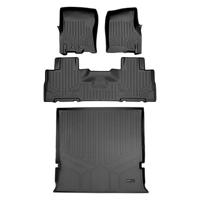 SMARTLINER 3 Row Floor Liners For 2011 - 2017 Lincoln Navigator 7 Passenger (2)