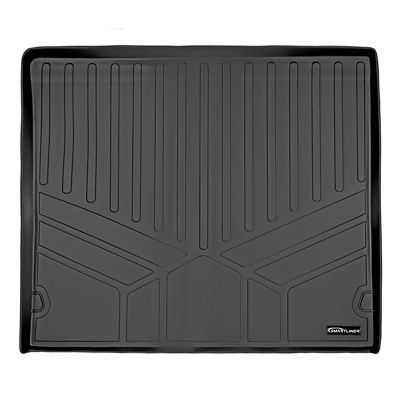 SMARTLINER 3 Rows Custom Fit Floor Liners Compatible with 2009-2010 Chevrolet Traverse 7 Passenger, Gasoline