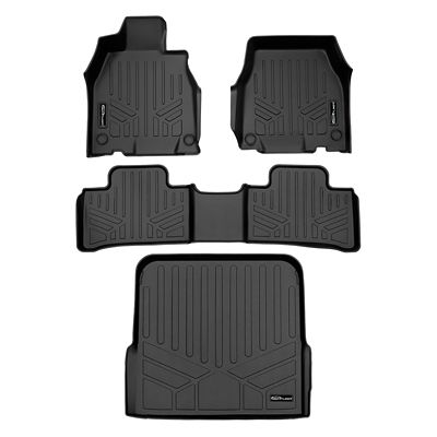 SMARTLINER 2nd Row Custom Fit Floor Liners Compatible with 2019-2024 Infiniti Q50, Gasoline
