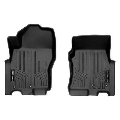 SMARTLINER 3 Rows Custom Fit Floor Liners Compatible with 2021 Mercedes Benz AMG GLS 63, Gasoline, 7 Passenger, Cargo Area