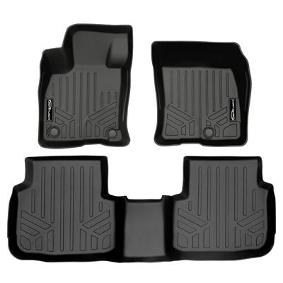 SMARTLINER 2 Rows Custom Fit Floor Liners for 2021-2025 Cadillac Escalade ESV 7 Passenger, Gasoline, 2nd Row Bucket Seats