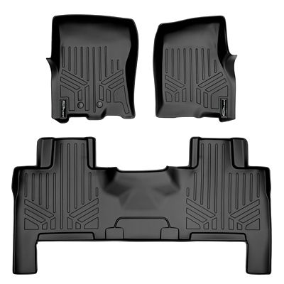 SMARTLINER 1st Row Custom Fit Floor Liners Compatible with 2020-2025 GMC Sierra 2500 HD Regular Cab, Gasoline, Carpet or Vinyl