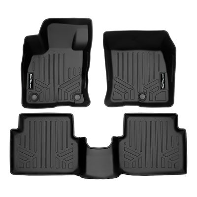 SMARTLINER 2nd Row Custom Fit Floor Liners Compatible with 2012-2018 Ford Focus Sedan and Hatchback, Gasoline, Base, ST, and RS