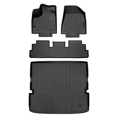 SMARTLINER 2nd Row Custom Fit Floor Liners Compatible with 2019-2025 Audi Q3, Gasoline