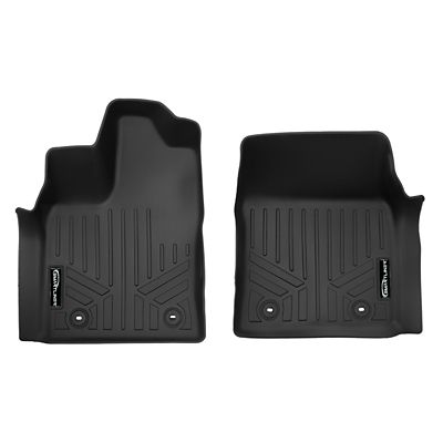 SMARTLINER 1st Row Custom Fit Floor Liners Compatible with 2025-2025 Ram 1500 Crew Cab, Gasoline, CarpetOver The Hump Coverage