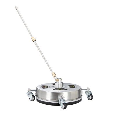 Sun Joe Universal 14 in., 4-Wheel Pressure Washer Surface Cleaner, Stainless Steel