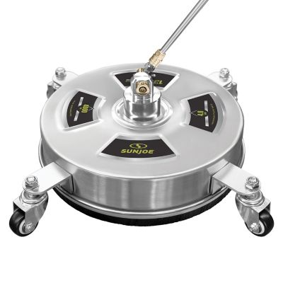 Image showing  Universal 14 in., 4-Wheel Pressure Washer Surface Cleaner, Stainless Steel