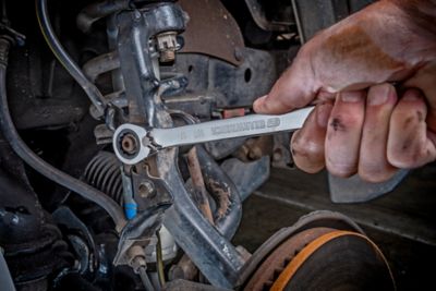 Image showing 2 th GEARWRENCH 17mm 90T 12 pt. Reversible Ratcheting Wrench