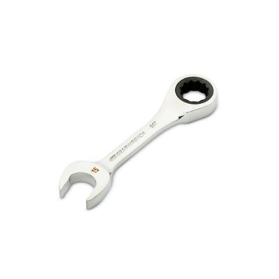 Image showing 1 th GEARWRENCH 15mm 90T 12 Point Stubby Combination Ratcheting Wrench