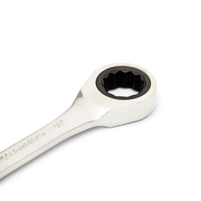 Image showing 2 th GEARWRENCH 15mm 90T 12 Point Stubby Combination Ratcheting Wrench