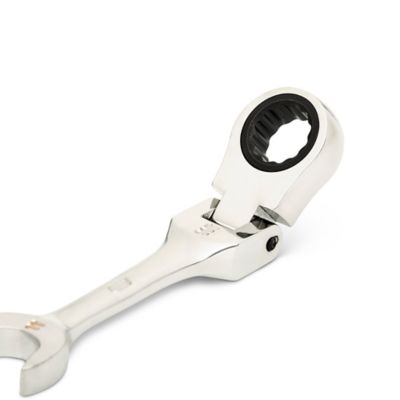 Image showing 2 th GEARWRENCH 11mm 90T 12 Point Stubby Flex Combination Ratcheting Wrench
