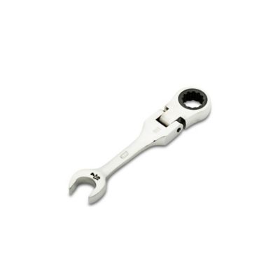 Image showing  7/16 in. 90T 12 Point Stubby Flex Combination Ratcheting Wrench