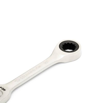 Image showing 2 th GEARWRENCH 3/8 in. 90T 12 Point Stubby Combination Ratcheting Wrench