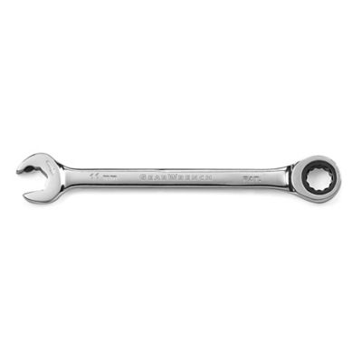 GEARWRENCH 11mm 72T 12 Point Open End Ratcheting Combination Wrench