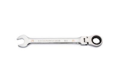 GEARWRENCH 25mm 90T 12 Point Flex Head Ratcheting Combination Wrench