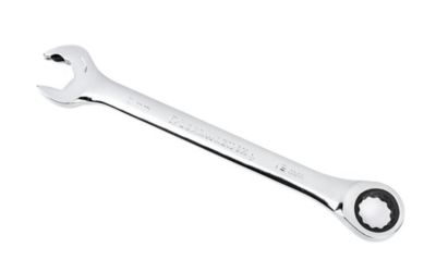 Image showing  19mm 72T 12 Point Open End Ratcheting Combination Wrench