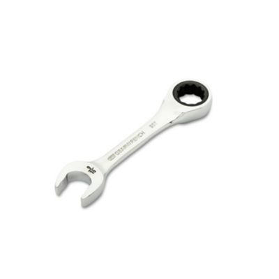 Image showing  9/16 in. 90T 12 Point Stubby Combination Ratcheting Wrench