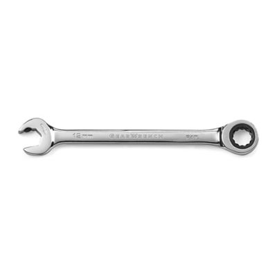 GEARWRENCH 12mm 72T 12 Point Open End Ratcheting Combination Wrench