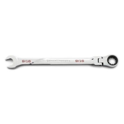 GEARWRENCH 9/16 in. 120XP Universal Spline XL Flex Head Ratcheting Combination Wrench