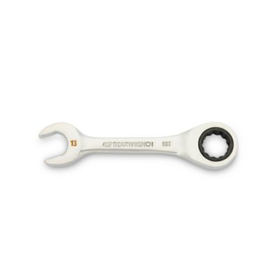 GEARWRENCH 13mm 90T 12 Point Stubby Combination Ratcheting Wrench