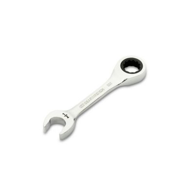 Image showing 1 th GEARWRENCH 1/2 in. 90T 12 pt. Stubby Combination Ratcheting Wrench