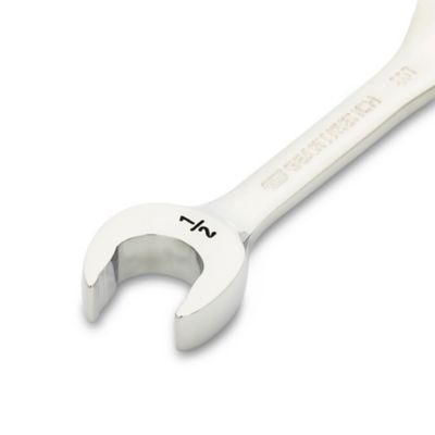 Image showing 2 th GEARWRENCH 1/2 in. 90T 12 pt. Stubby Combination Ratcheting Wrench