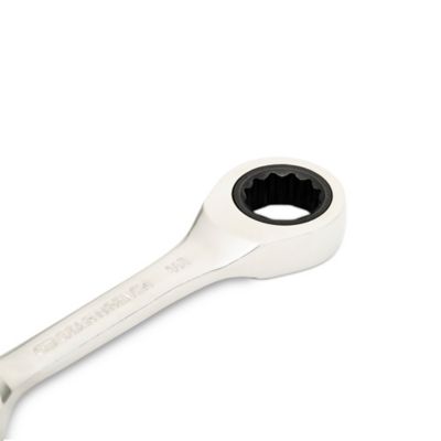 Image showing 3 th GEARWRENCH 1/2 in. 90T 12 pt. Stubby Combination Ratcheting Wrench