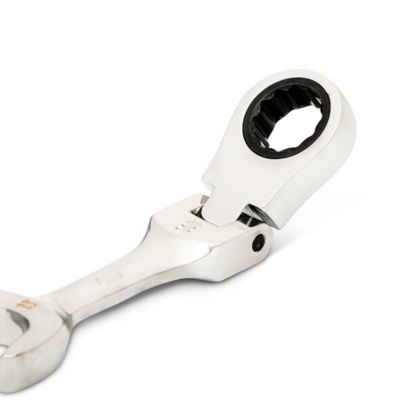 Image showing 2 th GEARWRENCH 13mm 90T 12 Point Stubby Flex Combination Ratcheting Wrench