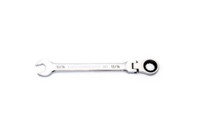 GEARWRENCH 13/16 in. 90T 12 Point Flex Head Ratcheting Combination Wrench